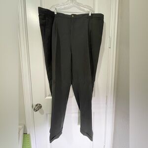 Adolfo Charcoal Dress Pants